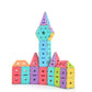 Magspace Magnetic Building Blocks Marshmallow Castle - Soft Glue Star 129pcs freeshipping - GeorgiePorgy