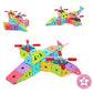 Magspace Magnetic Building Blocks The Perfect Pilot - Soft Glue Star 74pcs freeshipping - GeorgiePorgy
