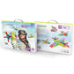 Magspace Magnetic Building Blocks The Perfect Pilot - Soft Glue Star 74pcs freeshipping - GeorgiePorgy