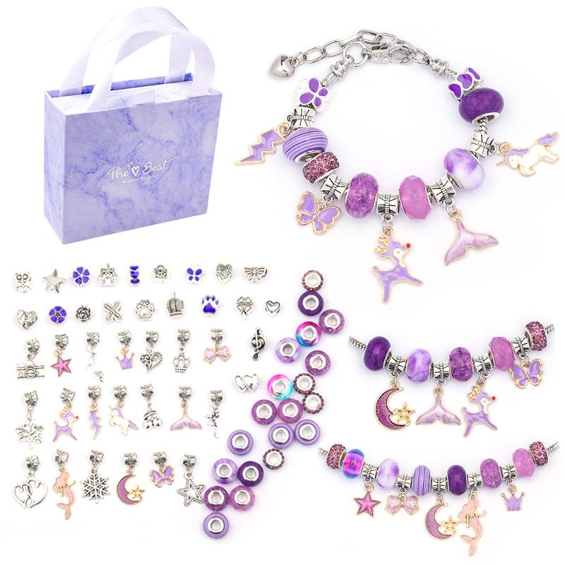 Crystal Jewellery Bracelet Making Kit freeshipping - GeorgiePorgy