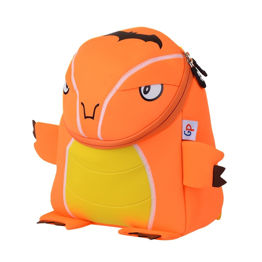 Orange Dinosaur Backpack freeshipping - GeorgiePorgy