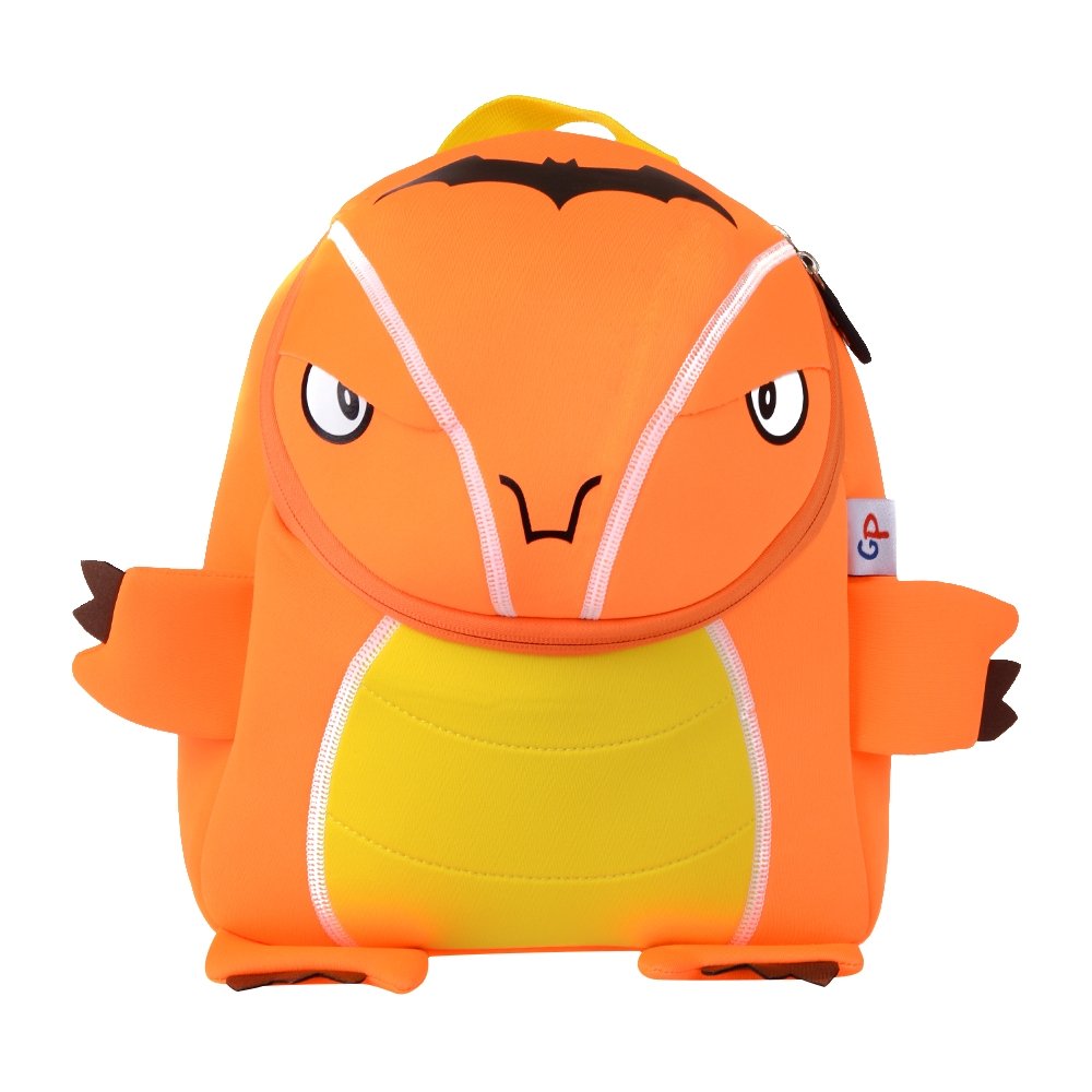 Orange Dinosaur Backpack freeshipping - GeorgiePorgy