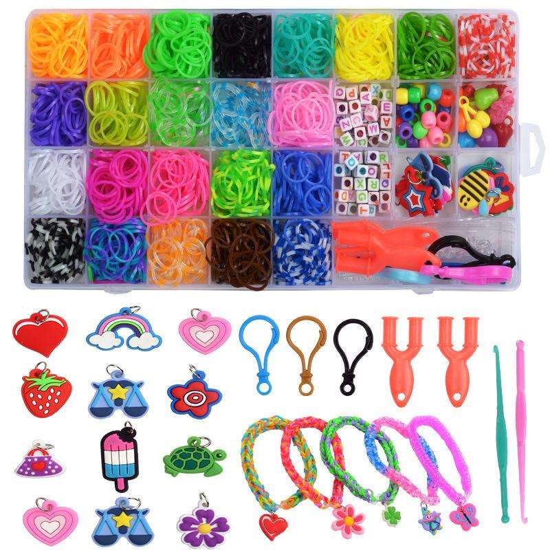 Loom Rubber Bands 1500pcs, Bracelet Making Kit freeshipping - GeorgiePorgy