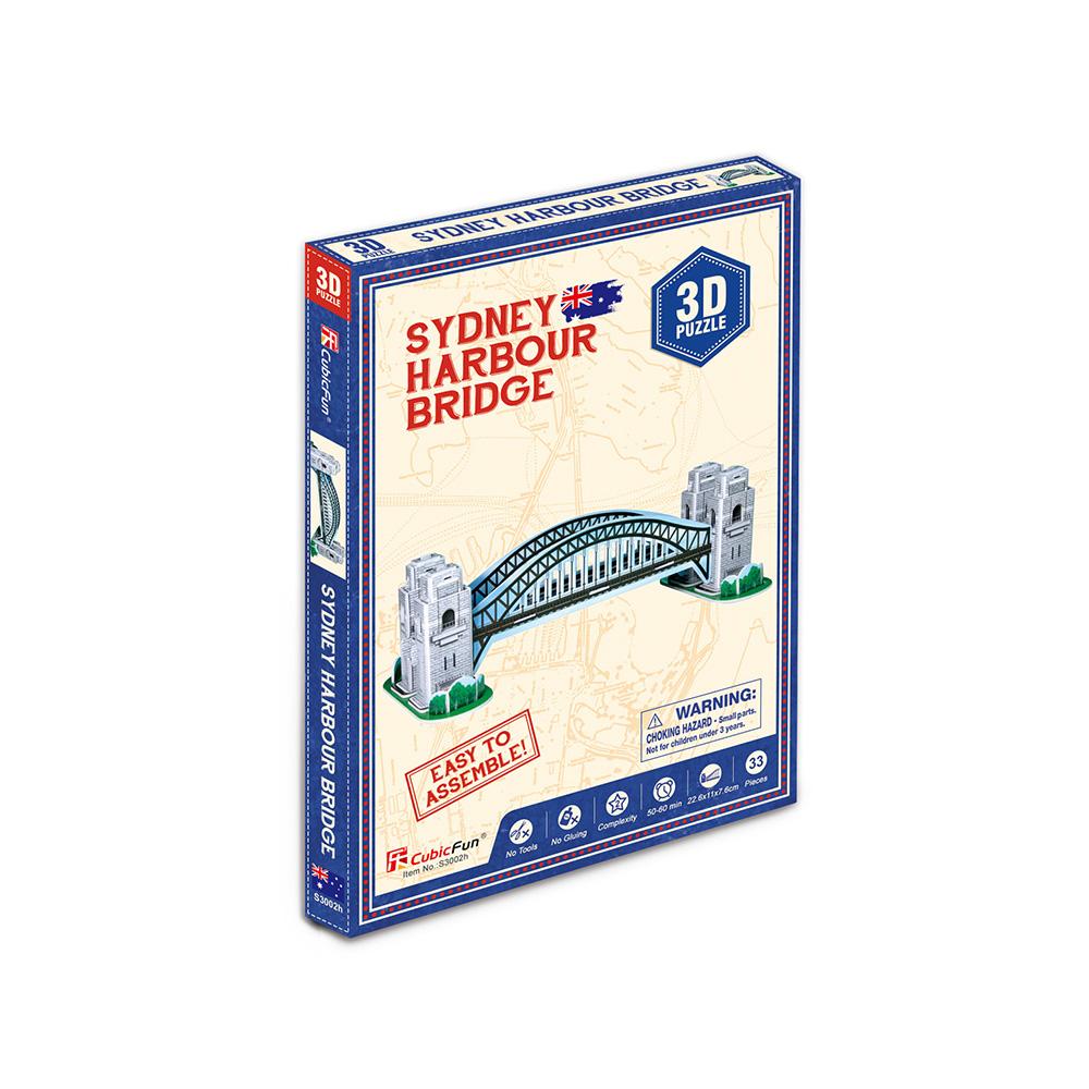 3D Sydney Harbour Bridge Jigsaw 33pcs freeshipping - GeorgiePorgy
