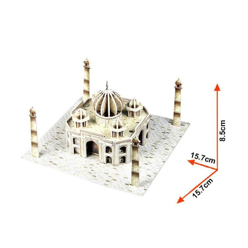3D Mini Taj Mahal Jigsaw 39pcs freeshipping - GeorgiePorgy