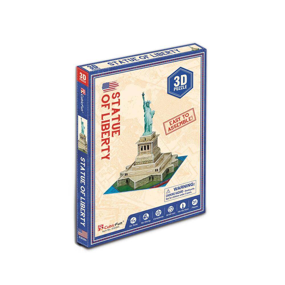3D Statue of Liberty Jigsaw 31pcs freeshipping - GeorgiePorgy