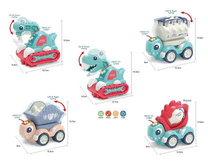 Toy Electric Dinosaur Car freeshipping - GeorgiePorgy