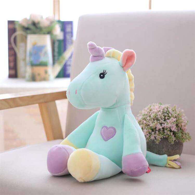 13 inch Children Plush Unicorn Animal Teddy Soft Toy freeshipping - GeorgiePorgy