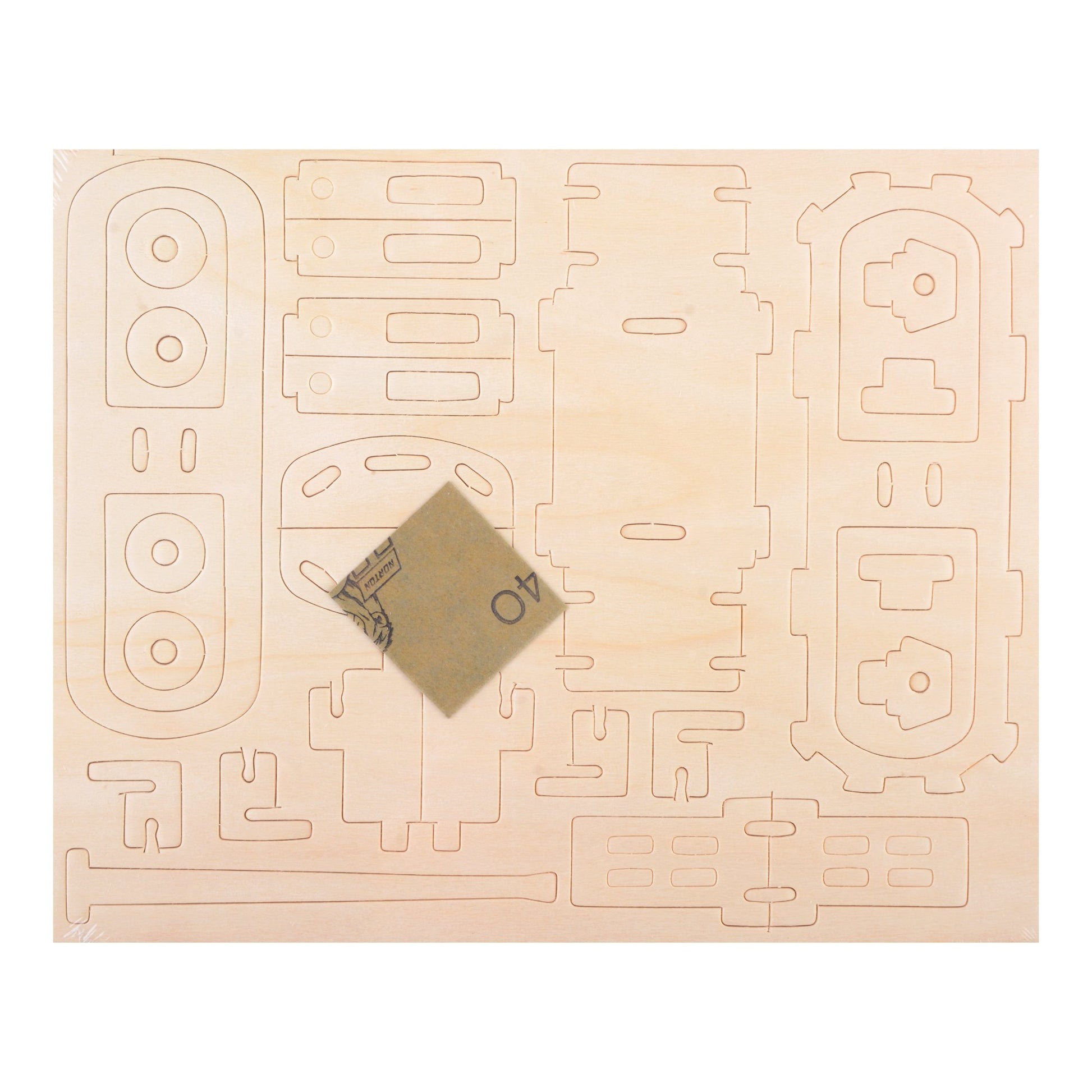 Robotime 3D Wooden Puzzle - JP268 Tram freeshipping - GeorgiePorgy