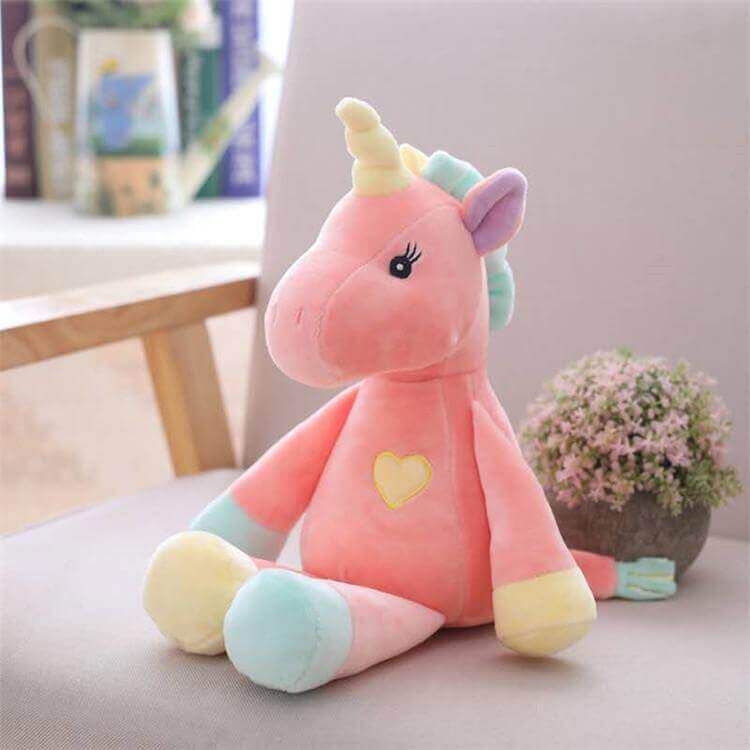 13 inch Children Plush Unicorn Animal Teddy Soft Toy freeshipping - GeorgiePorgy